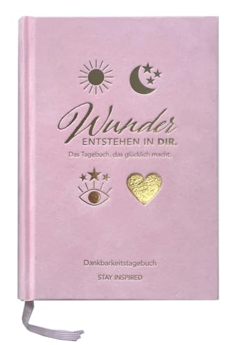 Dankbarkeitstagebuch: Wunder entstehen in dir | 3 Minuten am Tag für mehr Glück, Positivität, Dankbarkeit und Erfolg.: Rosa Achtsamkeitstagebuch zum ... Tagebuch in rosa für das ganze Jahr Dankbarkeitstagebuch: Wunder entstehen in dir | 3 Minuten am Tag für mehr Glück, Positivität, Dankbarkeit und Erfolg.: Rosa Achtsamkeitstagebuch zum ... Tagebuch in rosa für das ganze Jahr