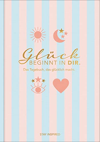 Das Tagebuch das glücklich macht (Special Edition): 6 Minuten am Tag für mehr Glück, Positivität, Dankbarkeit und Erfolg. Dankbarkeitstagebuch zum ... Achtsamkeit. 12 Wochen Tagebuch in rosa/blau von Farbspiel