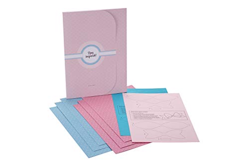 Geschenkpapier 6 Bögen A2: Edel, hochwertiges Geschenkpapier, Packpapier, Bastelpapier. Geschenkverpackung Set für jeden Anlass blau & rosa ... - inkl. 2 Bastelschleifen zum Verpacken Geschenkpapier 6 Bögen A2: Edel, hochwertiges Geschenkpapier, Packpapier, Bastelpapier. Geschenkverpackung Set für jeden Anlass blau & rosa ... - inkl. 2 Bastelschleifen zum Verpacken