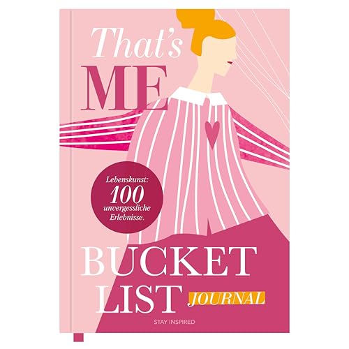 That’s Me Bucket List | Das ultimative Bucket List Buch für ein erfülltes Leben | Das Ausfüllbuch für 100 unvergessliche Erlebnisse und Momente | 100 Dinge, die man im Leben getan haben muss That’s Me Bucket List | Das ultimative Bucket List Buch für ein erfülltes Leben | Das Ausfüllbuch für 100 unvergessliche Erlebnisse und Momente | 100 Dinge, die man im Leben getan haben muss