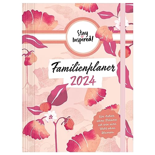 XXL Familienplaner 2024 für bis zu 8 Personen. Familienkalender 2024 Ringbuch mit stabilem Hardcover. Viel Platz für Termine, Aufgaben, Todos und ... Stundenplan, Feiertage, Schulferien uvm. von NOVA MD