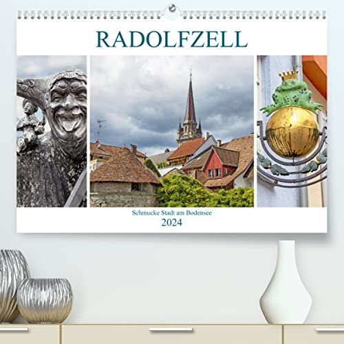 Radolfzell - schmucke Stadt am Bodensee (hochwertiger Premium Wandkalender 2024 DIN A2 quer), Kunstdruck in Hochglanz