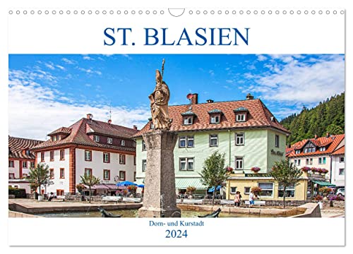 St. Blasien - Dom- und Kurstadt (Wandkalender 2024 DIN A3 quer), CALVENDO Monatskalender von CALVENDO