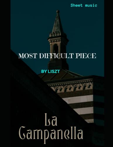 La Campanella Liszt Sheet Music piano - The little bell etude