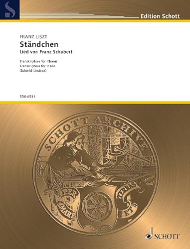 Ständchen: Klavier. Einzelausgabe. (Edition Schott Einzelausgabe) von Schott Publishing