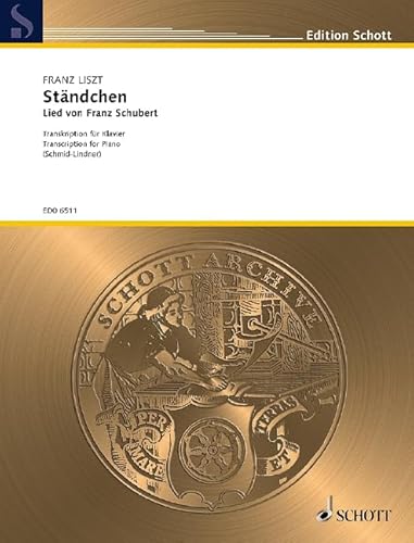 Ständchen: Klavier. Einzelausgabe. (Edition Schott Einzelausgabe)