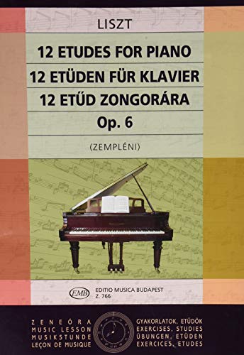 12 Etudes for piano Op.6