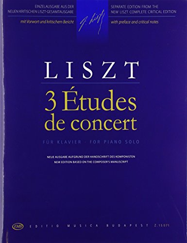 3 Études de concert New edition based on the composer's manuscript von Editio Musica Budapest