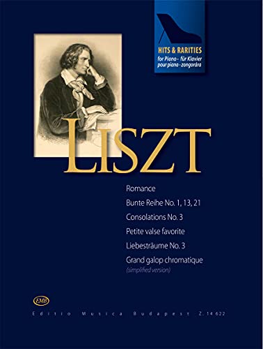 Hits & Rarities for Piano - Liszt Moderately difficult pieces