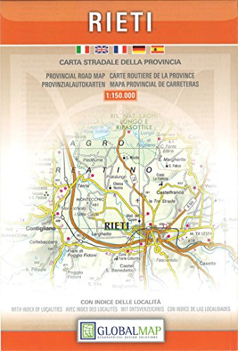 Rieta Provincial Road Map (1:100, 000) (Carte stradali)