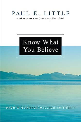 Know What You Believe (Updated)