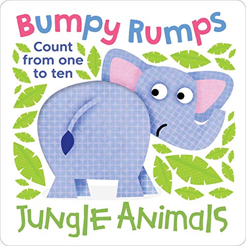 Bumpy Rumps: Jungle Animals (A giggly, tactile experience!): Count from one to ten von Little Genius Books