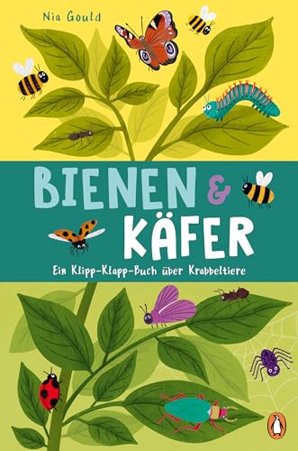 Bienen & Käfer – Ein Klipp-Klapp-Buch über Krabbeltiere: Pappbilderbuch ab 2 Jahren mit Klipp-Klapp-Seiten von Penguin Junior