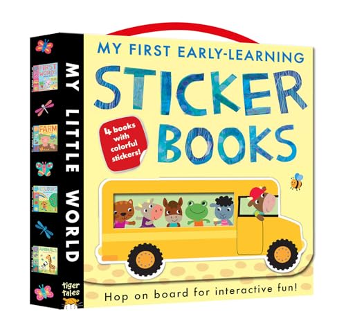 My First Early-Learning Sticker Books Boxed Set (My Little World) von Tiger Tales