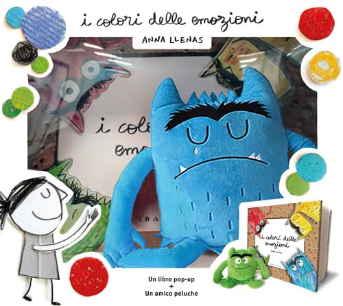 I colori delle emozioni pop up. Ediz. a colori. Con minipeluche blu (Albi illustrati) von Gribaudo