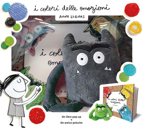 I colori delle emozioni pop up. Ediz. a colori. Con minipeluche nero (Albi illustrati) von Gribaudo