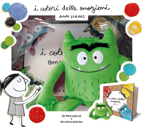 I colori delle emozioni pop up. Ediz. a colori. Con minipeluche verde (Albi illustrati) von Gribaudo