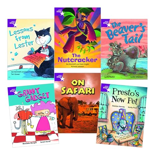Learn at Home:Star Reading Purple Level Pack (5 fiction and 1 non-fiction book) von Pearson Education Limited