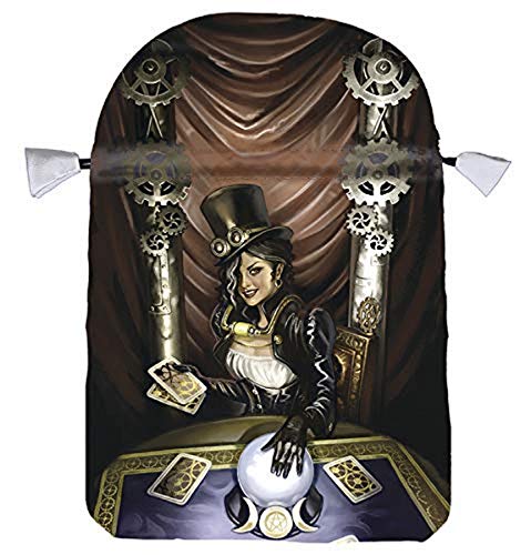 Steampunk High Priestess Satin Tarot Bag (Steampunk Tarot)