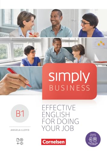Simply Business - B1: Coursebook - Mit Video-DVD, Audio/MP3-CD und PagePlayer-App von Cornelsen Verlag GmbH