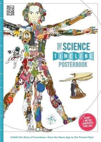 The Science Timeline Posterbook: Unfold the Story of Inventions - from the Stone Age to the Present Day! (What on Earth Posterbook) von What on Earth Publishing Ltd