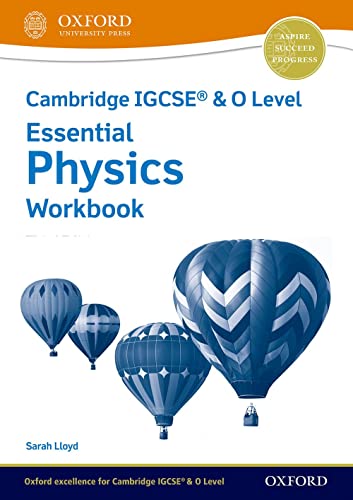 Cambridge Igcse & O Level Essential Physics Workbook (Cambridge Igcse (R) & O Level Essential Physics)