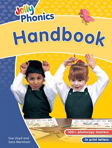 Jolly Phonics Handbook: in Print Letters (British English edition) von Jolly Phonics