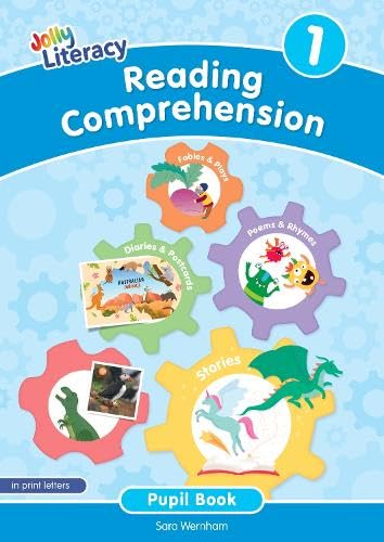 Reading Comprehension Pupil Book 1: In Print Letters (British English edition) von Jolly Learning Ltd