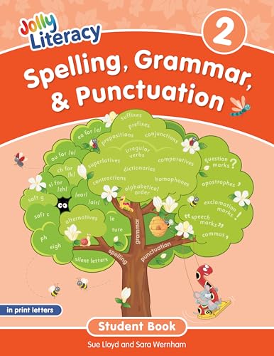 Spelling, Grammar, & Punctuation Student Book 2: In Print Letters (American English Edition) von Jolly Learning Ltd