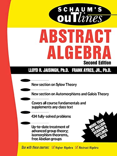 Schaum's Outline of Abstract Algebra (Schaum's Easy Outlines) (Schaum's Outlines) von McGraw-Hill Education