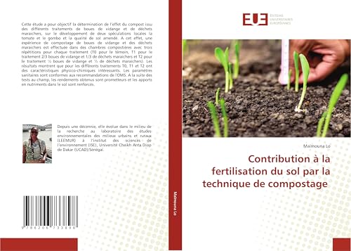 Contribution à la fertilisation du sol par la technique de compostage von Éditions universitaires européennes