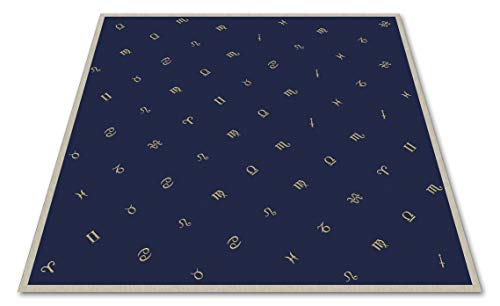 Astrology Velvet Tarot Cloth Astrology Velvet Tarot Cloth