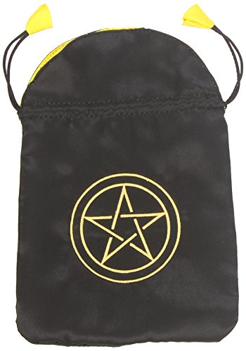 Pentacle Satin Tarot Bag