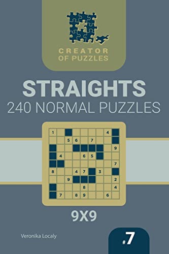 Creator of puzzles - Straights 240 Normal (Volume 7) von CREATESPACE