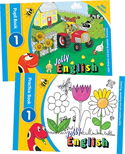Jolly English Level 1 Pupil Set: In Precursive Letters (British English edition)