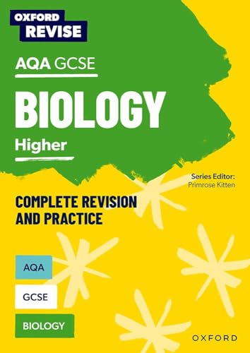 Oxford Revise AQA GCSE Biology Revision and Exam Practice 4* winner Teach Secondary 2021 awards (Oxford Revise Science), Cover May vary: 4* winner ... you need to know for your 2022 assessments von Oxford University Press