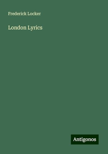 London Lyrics von Antigonos Verlag