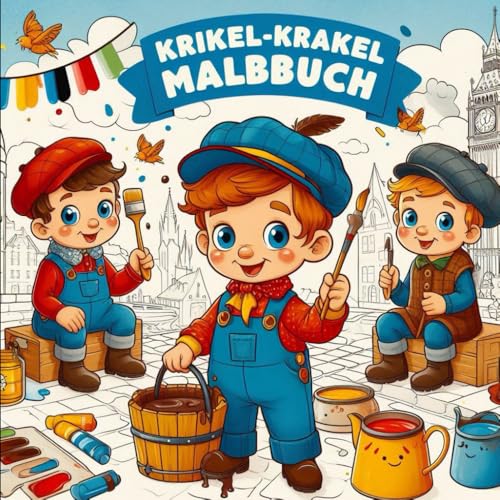 Das Krikel-Krakel-Malbuch (Krikel Krakel Malbücher) von Independently published