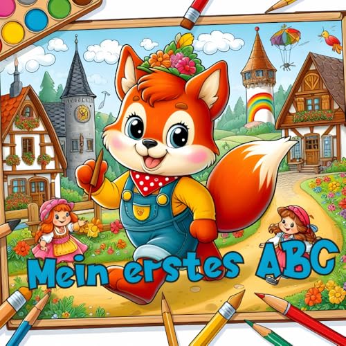 Krikel Krakel Ausmalbuch: Mein erstes ABC (Krikel Krakel Lernbücher) von Independently published