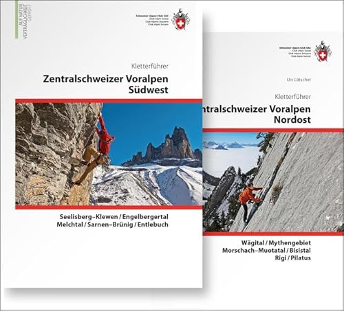 Zentralschweizer Voralpen im Multipack: Band 1: Südwest, Band 2: Nordost, Kletterführer von SAC Schweizer Alpenclub