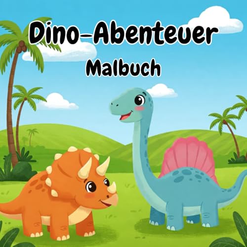 Dino-Abenteuer: Malbuch von Independently published