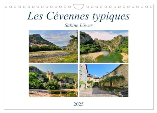 Les Cévennes typiques (Calendrier mural 2025 DIN A4 vertical), CALVENDO calendrier mensuel: Paysages enchanteurs capturés en douze magnifiques photos.