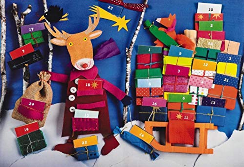 Mein großer Bastel-Adventskalender: 24 Bastelideen mit Anleitung