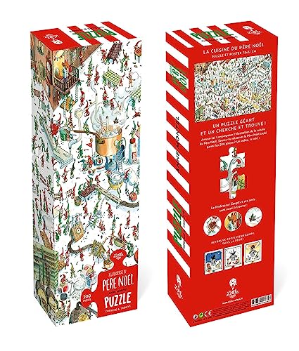 Puzzle géant À la recherche du Père Noël Puzzle géant À la recherche du Père Noël von LITTLE URBAN