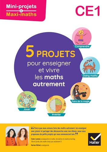 Mini-projets Maxi-maths CE1 Ed. 2023 - Guide pédagogique