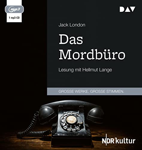 Das Mordbüro: Lesung mit Hellmut Lange (1 mp3-CD)