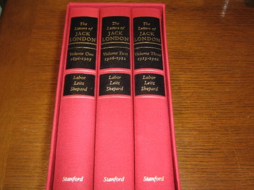 The Letters of Jack London: Vol. 1: 1896-1905; Vol. 2: 1906-1912; Vol. 3: 1913-1916, Deluxe set, in slip case