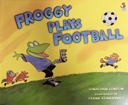 Froggy plays football