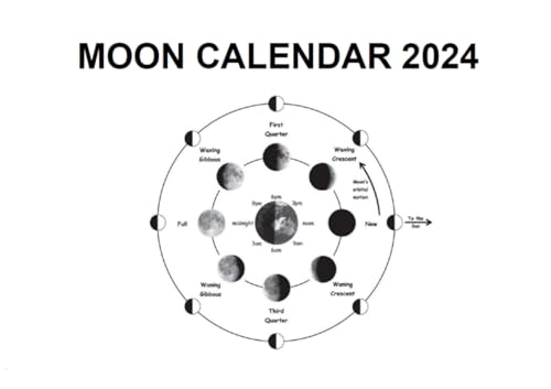 Moon Calendar 2024 von Independently published