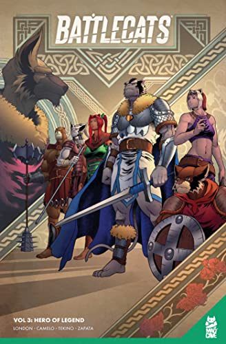 Battlecats Vol. 3: Hero of Legend von Mad Cave Studios